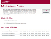 Tablet Screenshot of akrimaxpap.com